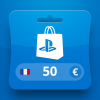 000_202511241009_PSN-800x700-50FR PlayStation Network EUR 50 Gift Card FR