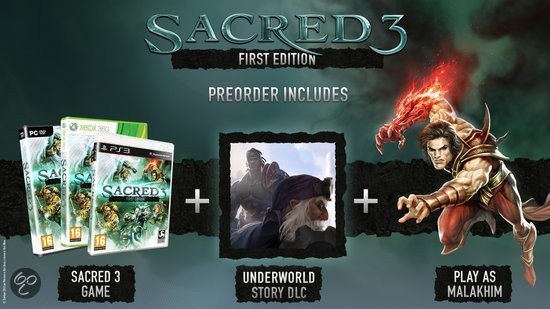 9200000025542959_1 Sacred 3 First Edition Steam CD Key
